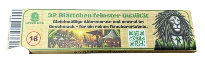 Green Bob Premium Blättchen – Der neue deutsche Standard für echten Genuss!